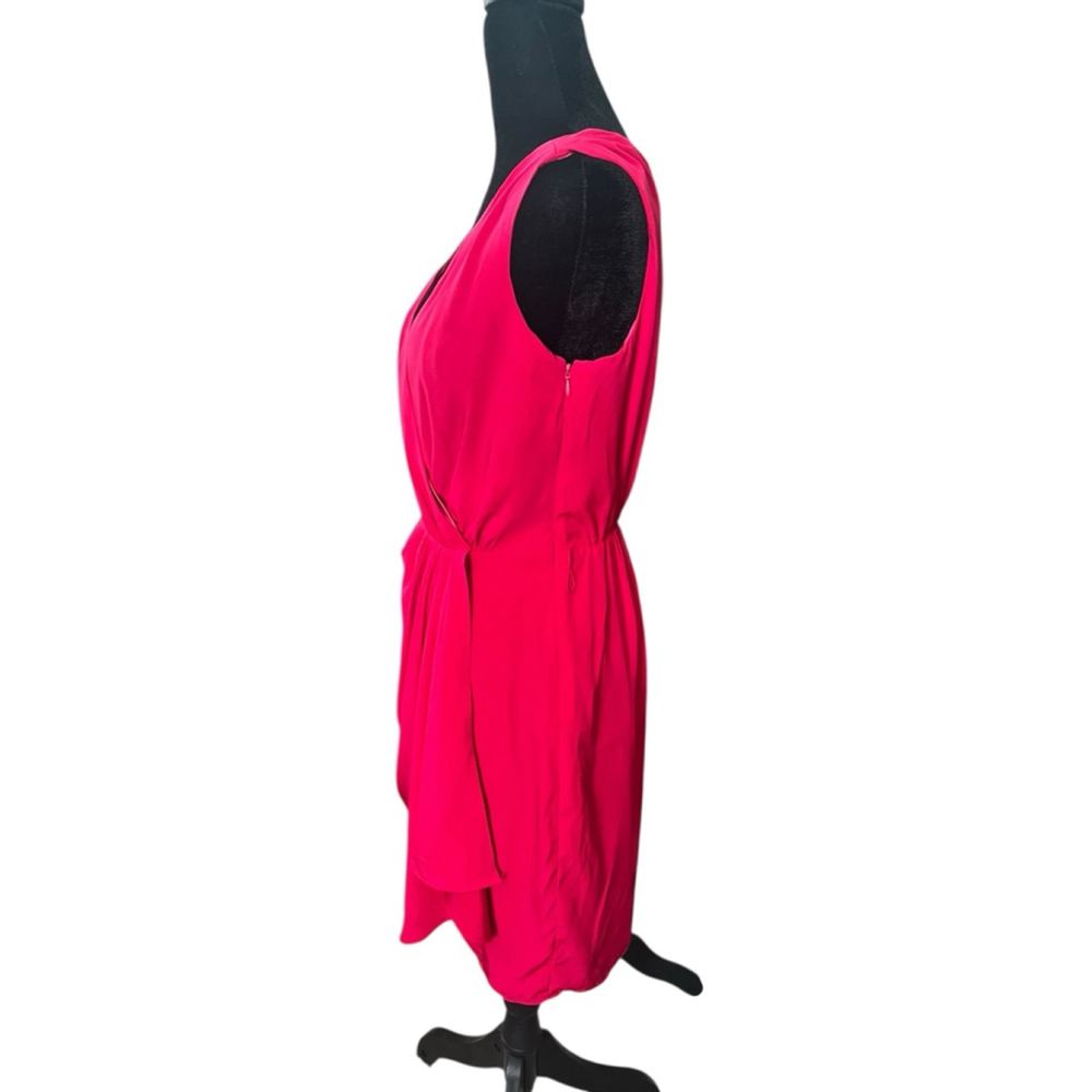 EXPRESS Pink One Shoulder Dress Size Womens 4 - Picture 6 of 9
